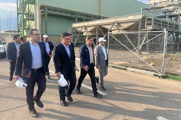 بازدید دکتر رخشانی‌مهر از نیروگاه گلستان