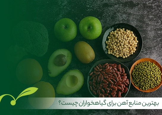 چه غذاهایی برای گیاهخواران آهن بالایی دارند؟
