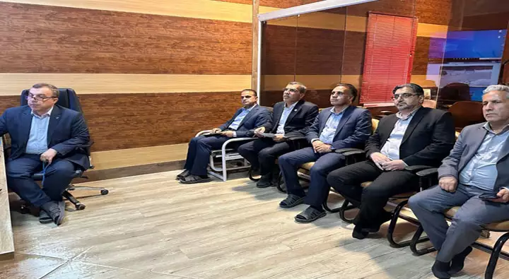 بازدید مدیرکل دفتر بازرسی شرکت مهندسی آب و فاضلاب کشور از مرکز دیسپاچینگ و سامانه ۱۲۲ شرکت آب و فاضلاب خراسان جنوبی