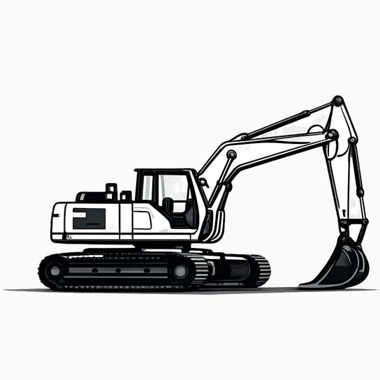 crawler excavator