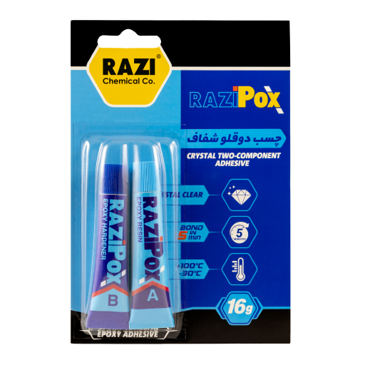 چسب دوقلو شفاف رازی (رازی‌پُکس)